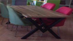 120x70 Ayaklı Masa 36 mm