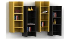 Dörtlü Duvar Kitaplık